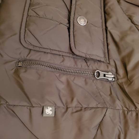 JACOB CONNEXION olive puffer vest - Picture 7 of 11